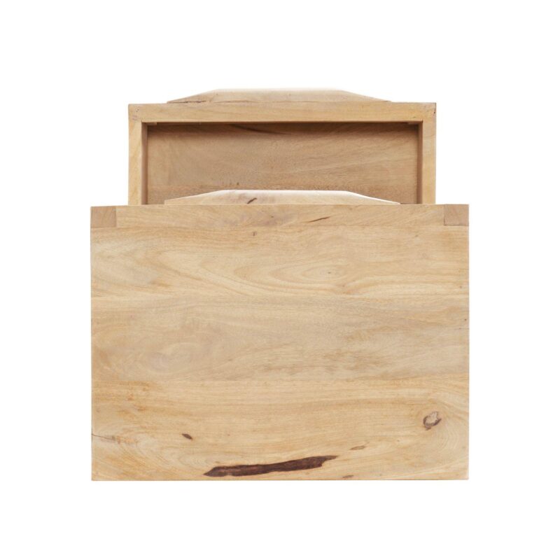Linon Janie Rattan 2-Drawer Cabinet - Image 9