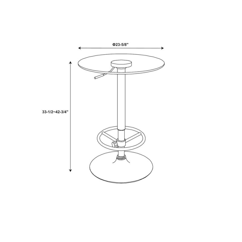 Linon Jenna Pub Table - Image 4