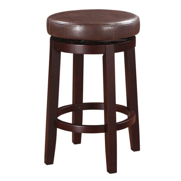 Linon Maya 24-in. Swivel Stool