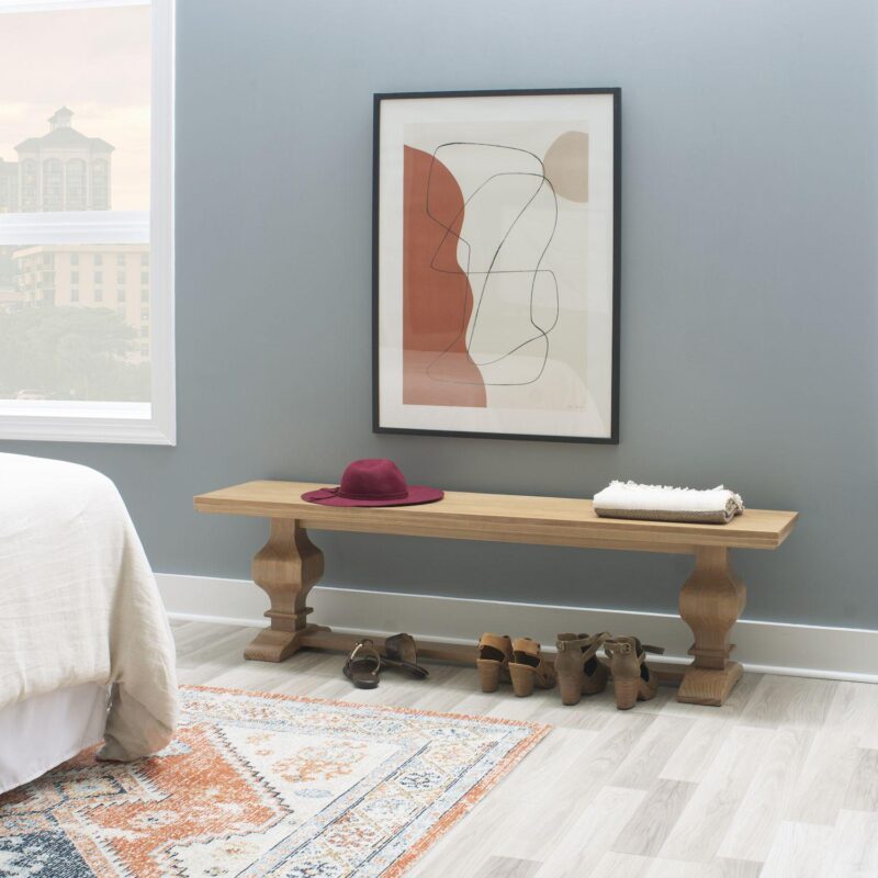 Linon Mcleavy Modern Bench - Image 2