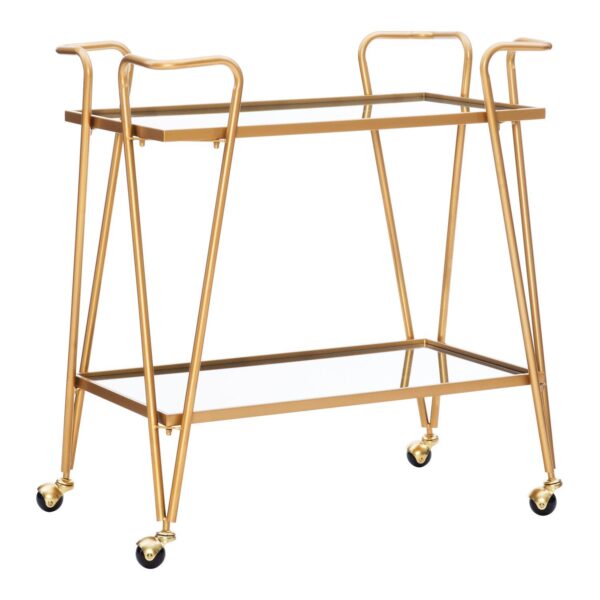 Linon Mid-Century Modern Bar Cart