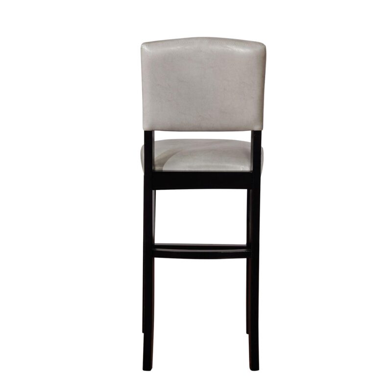 Linon Monaco Gray Bar Stool - Image 4