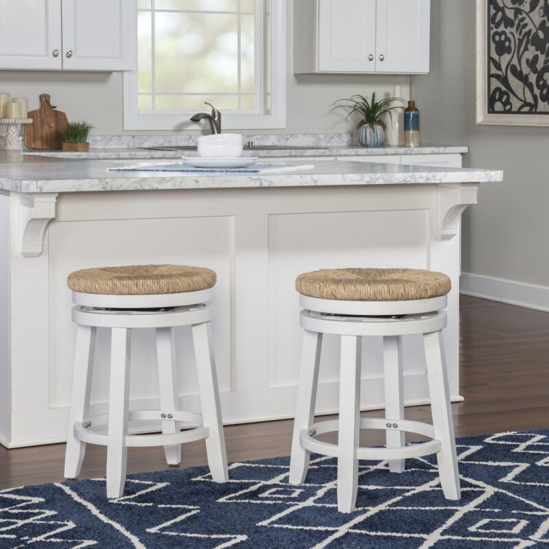 Linon Morgan 25-in. Swivel Counter Stool - Image 2