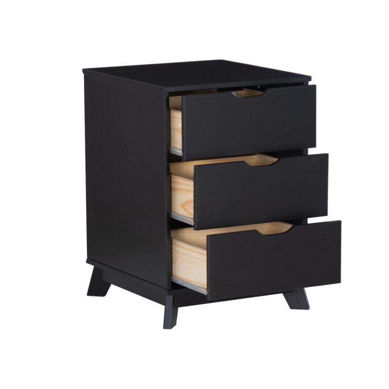 Linon Polly 3-Drawer Nightstand - Image 2