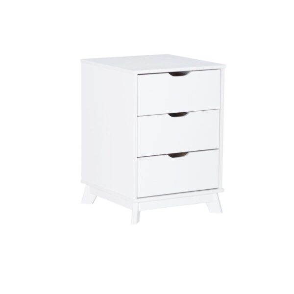 Linon Polly 3-Drawer Nightstand