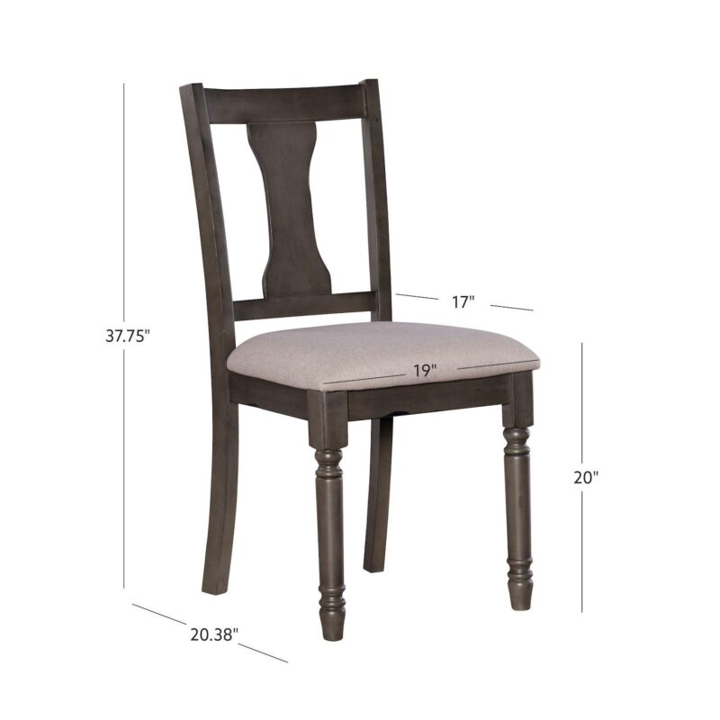 Linon Willow Dining Chair 2-piece Set - Image 8