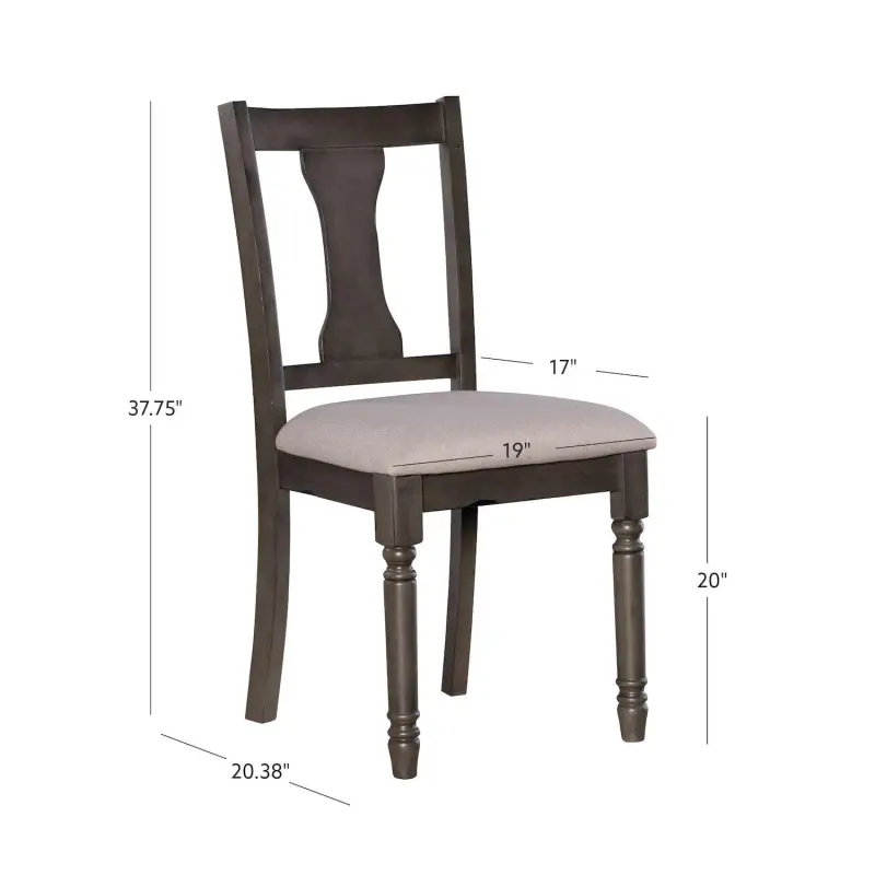 Linon Willow Dining Chair 2-piece Set - Image 8