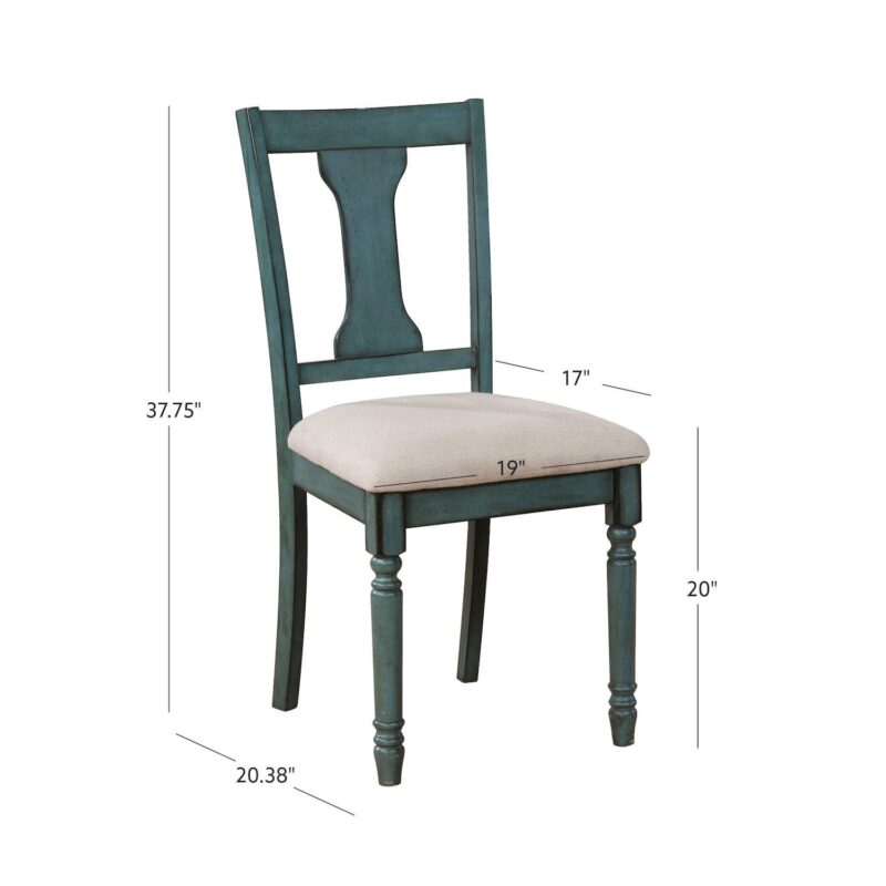 Linon Willow Dining Chair 2-piece Set - Image 12