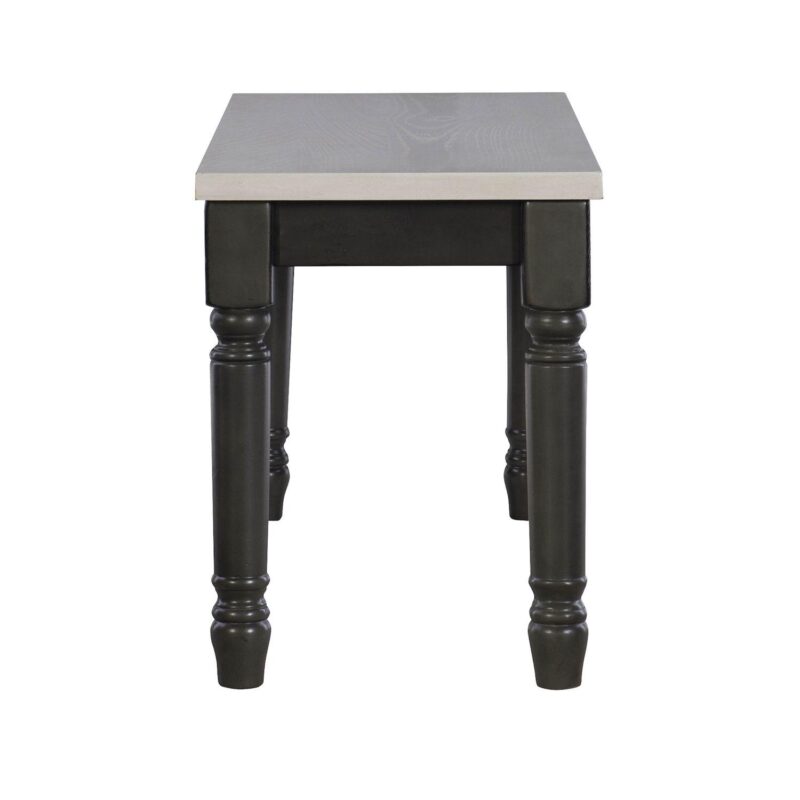 Linon Willow Two Tone Bench - Image 5