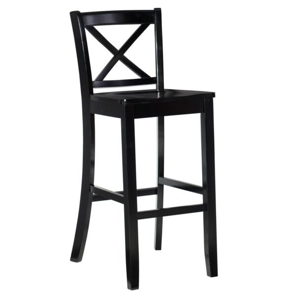 Linon X Back Bar Stool