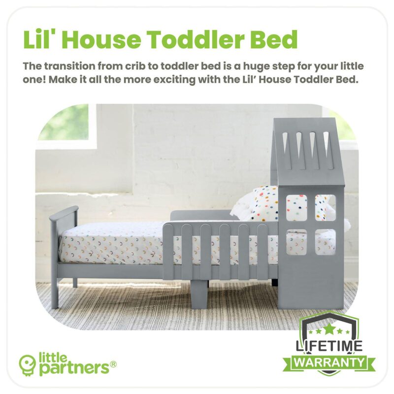 Little Partners Lil' House Toddler Bed - Image 3