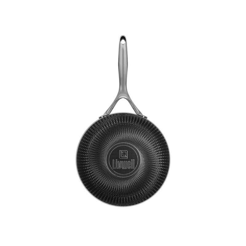 Livwell DiamondClad 8-in. Hybrid Nonstick Stainless Steel Frying Pan - Image 5