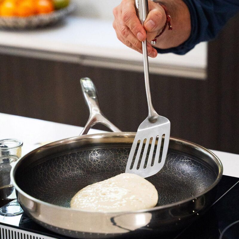 Livwell DiamondClad 12-in. Hybrid Nonstick Stainless Steel Frying Pan - Image 2