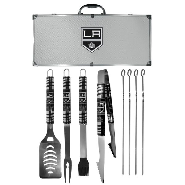 Los Angeles Kings Tailgater 8-Piece BBQ Grill Set