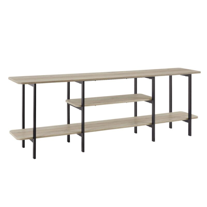 MANHATTAN COMFORT Celine 70.86  Modern 3-Shelf Console Table - Image 13