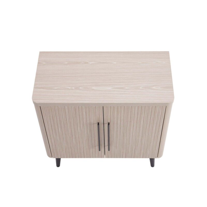 MANHATTAN COMFORT Jodie Mid-Century Modern Accent Cabinet - Image 7