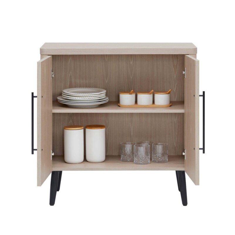 MANHATTAN COMFORT Jodie Mid-Century Modern Accent Cabinet - Image 10