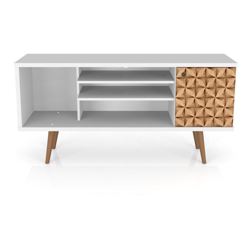 MANHATTAN COMFORT Liberty 53  Mid-Century Modern TV Stand - Image 8