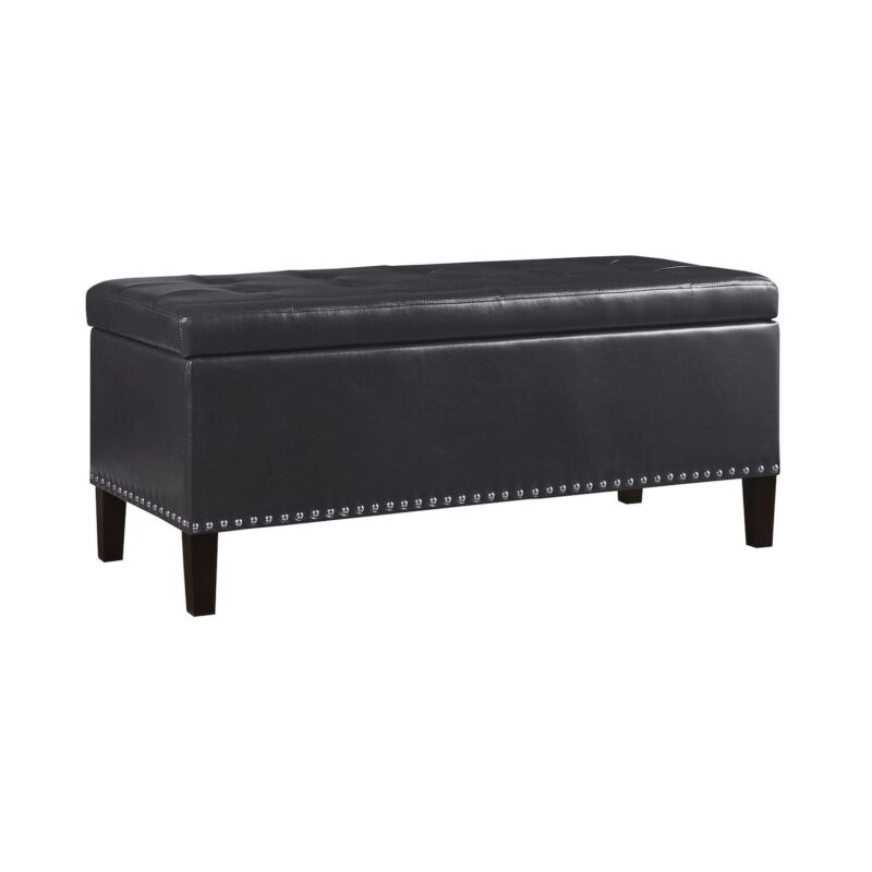 Madison Park Frances Tufted Storage Ottoman - Image 10
