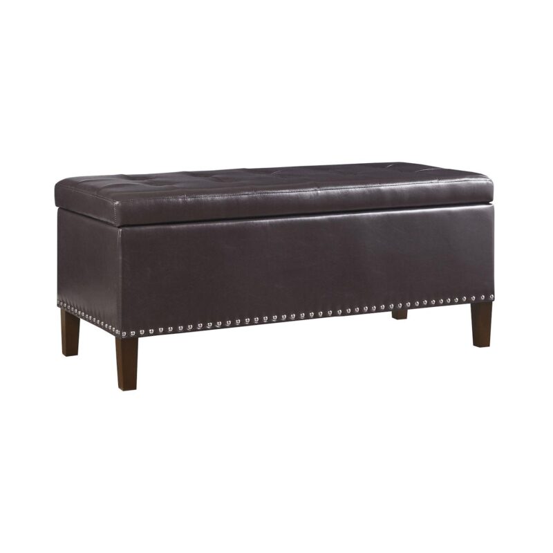 Madison Park Frances Tufted Storage Ottoman - Image 13