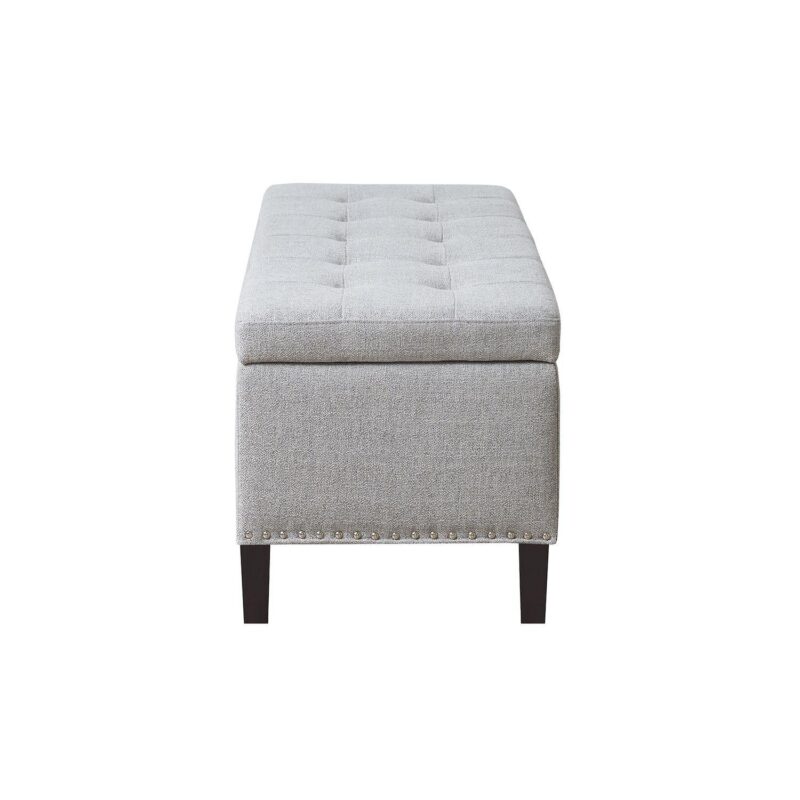 Madison Park Frances Tufted Storage Ottoman - Image 5