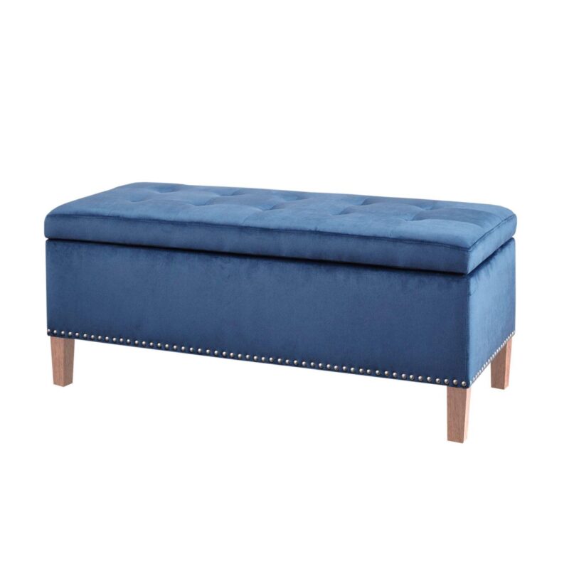 Madison Park Frances Tufted Storage Ottoman - Image 14