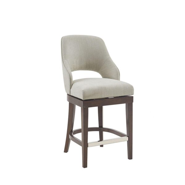 Madison Park Marshall Counter Stool with Swivel Seat