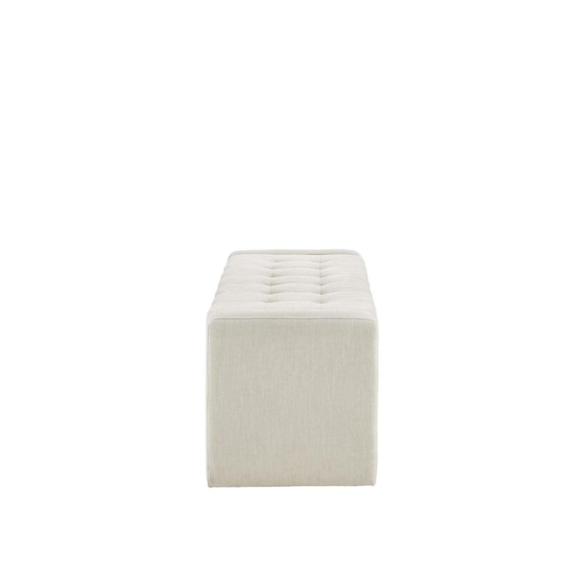 Madison Park Payden Tufted Storage Ottoman - Image 4