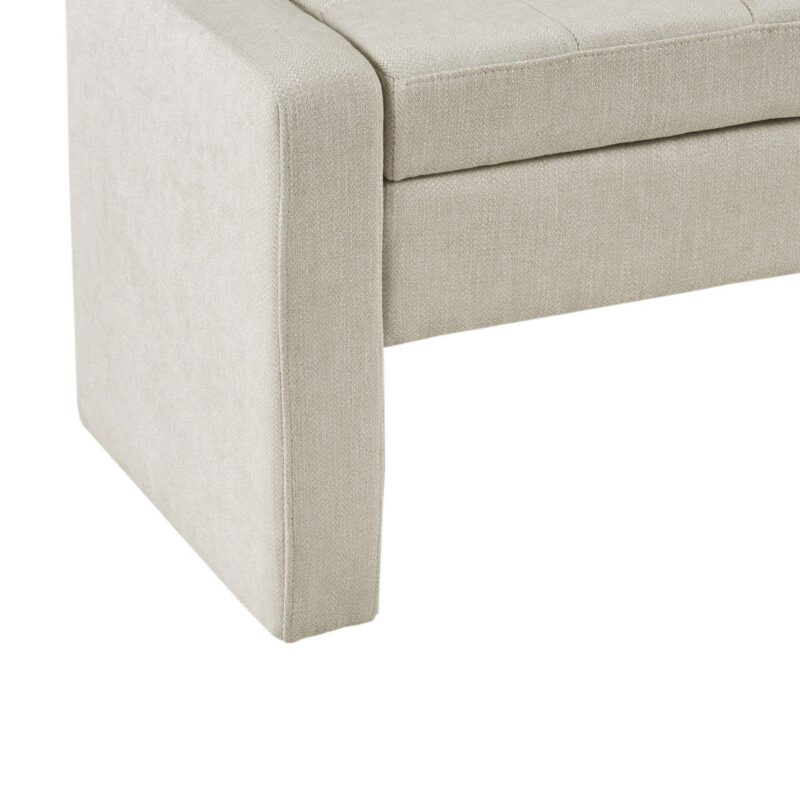 Madison Park Payden Tufted Storage Ottoman - Image 7