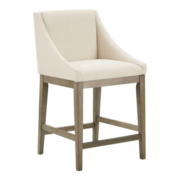 Madison Park Reed Swoop Arm Counter Stool