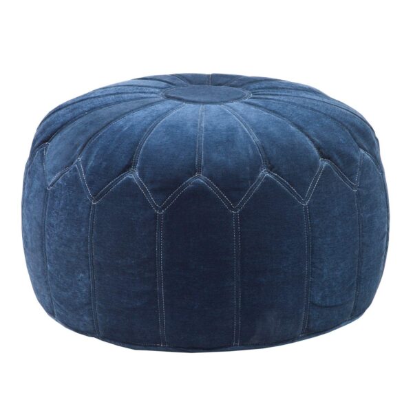 Madison Park Taylor Round Pouf