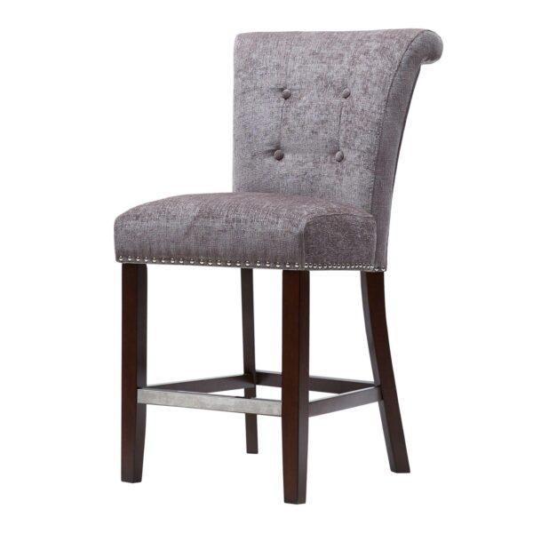 Madison Park Weldon Button Tufted Counter Stool