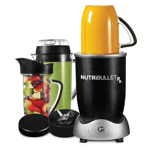 Magic Bullet Nutribullet RX Blender Smart Technology with Auto Start and Stop - 10 Piece Set
