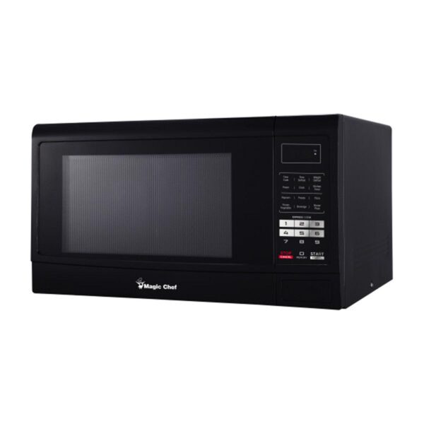 Magic Chef Countertop Microwave Oven With 6 Cook Modes and 11 Power Levels, Black