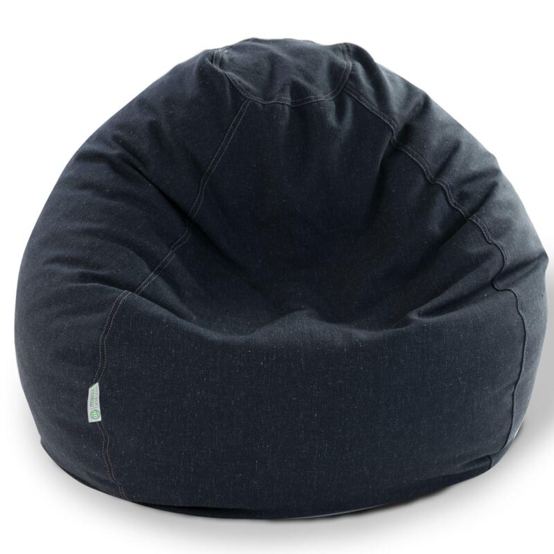 Majestic Home Goods Wales Small Beanbag Chair - Image 2