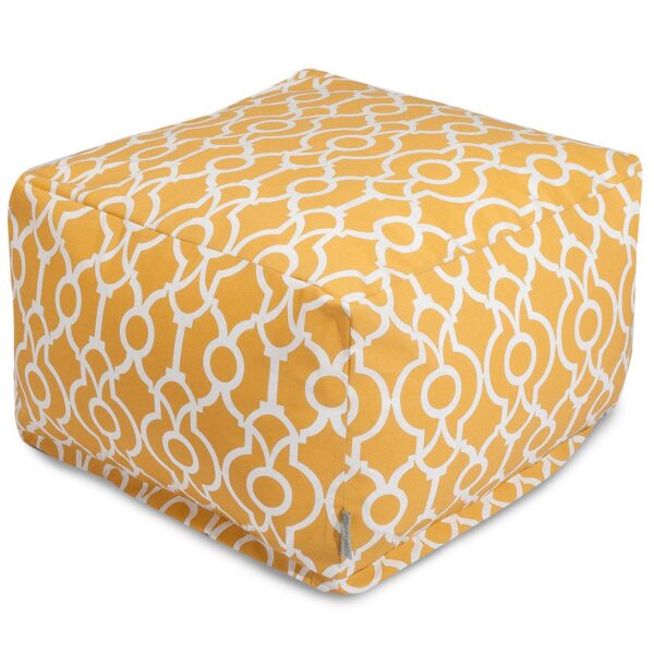 Majestic Home Goods Athens Indoor / Outdoor Pouf Ottoman