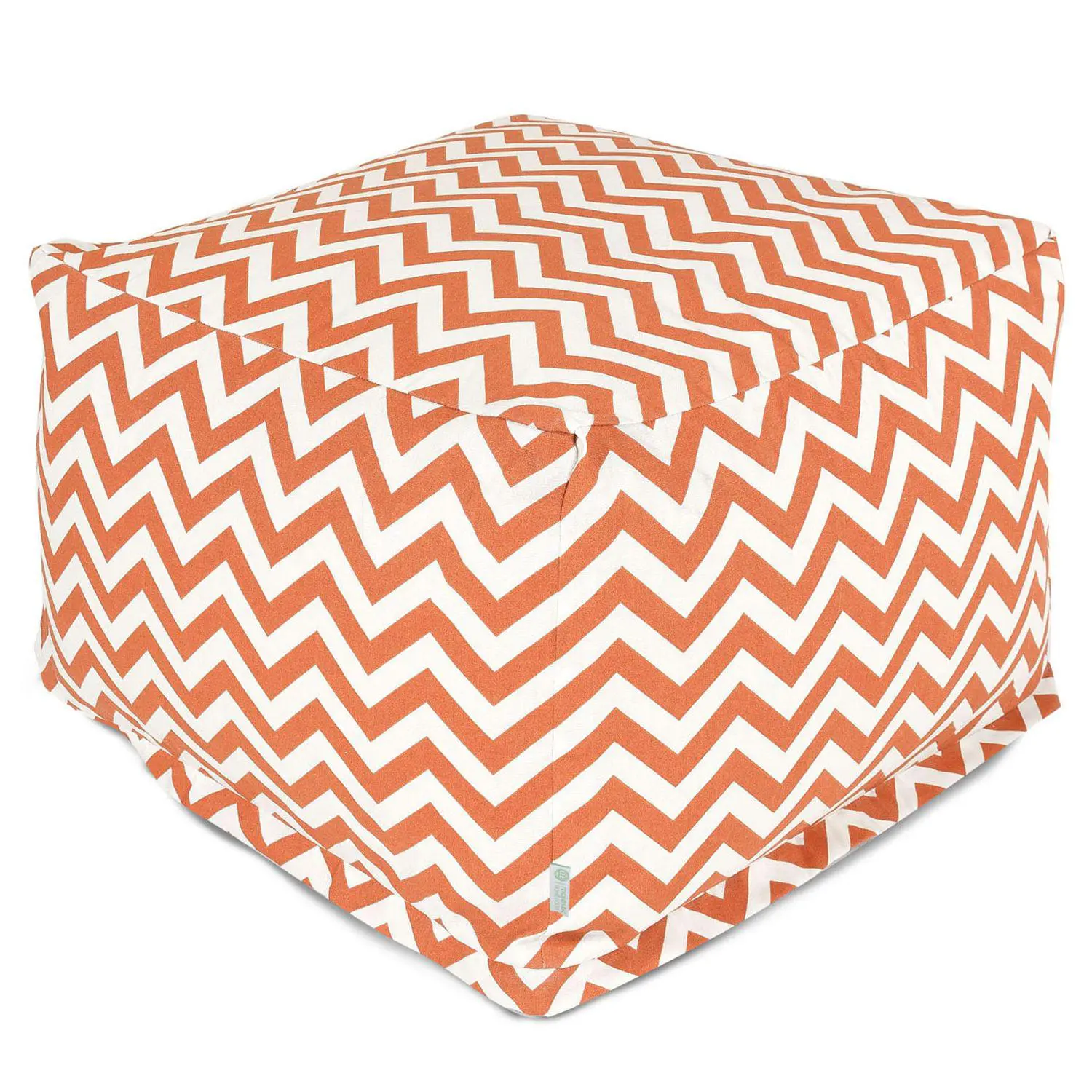 Majestic Home Goods Chevron Indoor Outdoor Large Ottoman 1 Majestic Home Goods Chevron Indoor Outdoor Large Ottoman