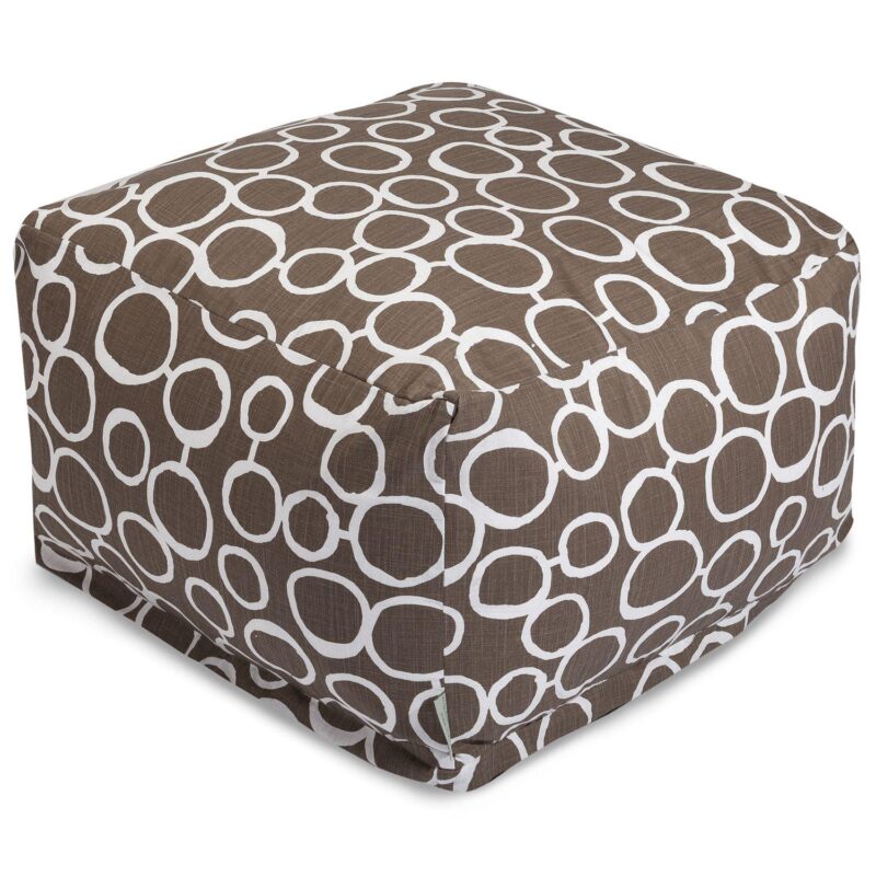Majestic Home Goods Fusion Pouf Ottoman - Image 5