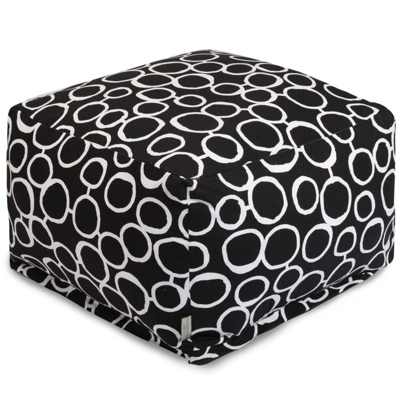 Majestic Home Goods Fusion Pouf Ottoman - Image 2