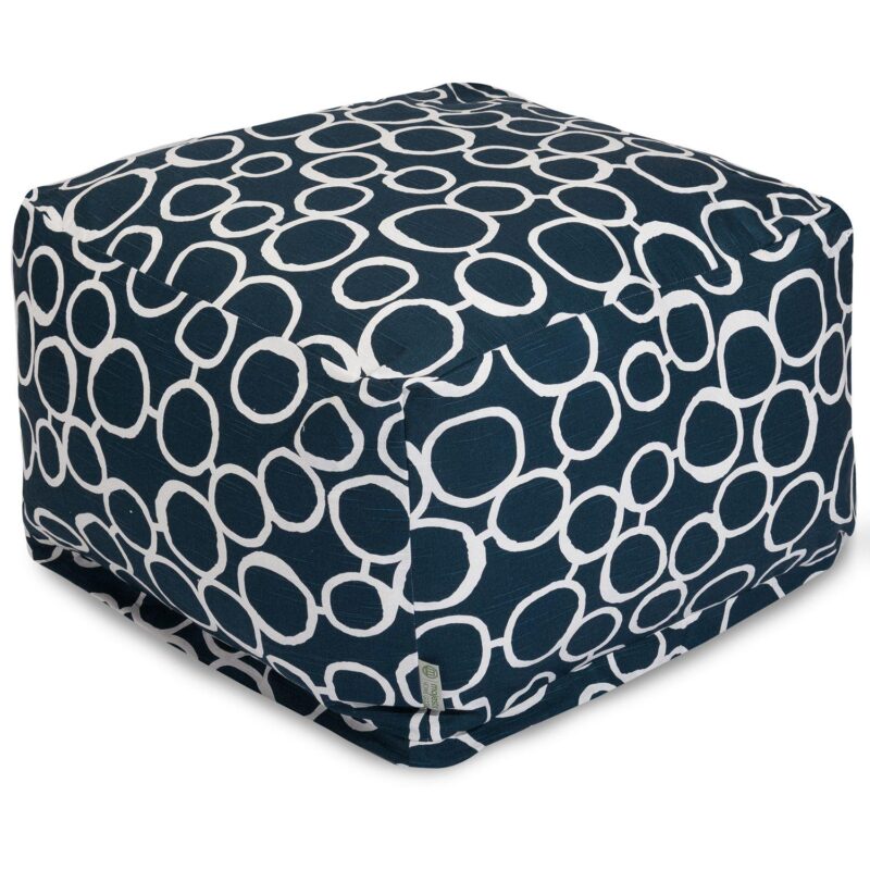 Majestic Home Goods Fusion Pouf Ottoman - Image 4