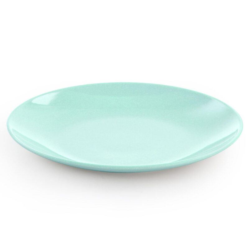 Martha Stewart 12 Piece Melamine Dinnerware Set in Blue - Image 3