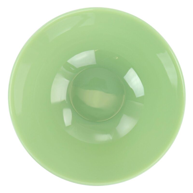 Martha Stewart 2 Piece 10 Inch Jadeite Glass Serving Bowl Set in Jade Green - Image 3