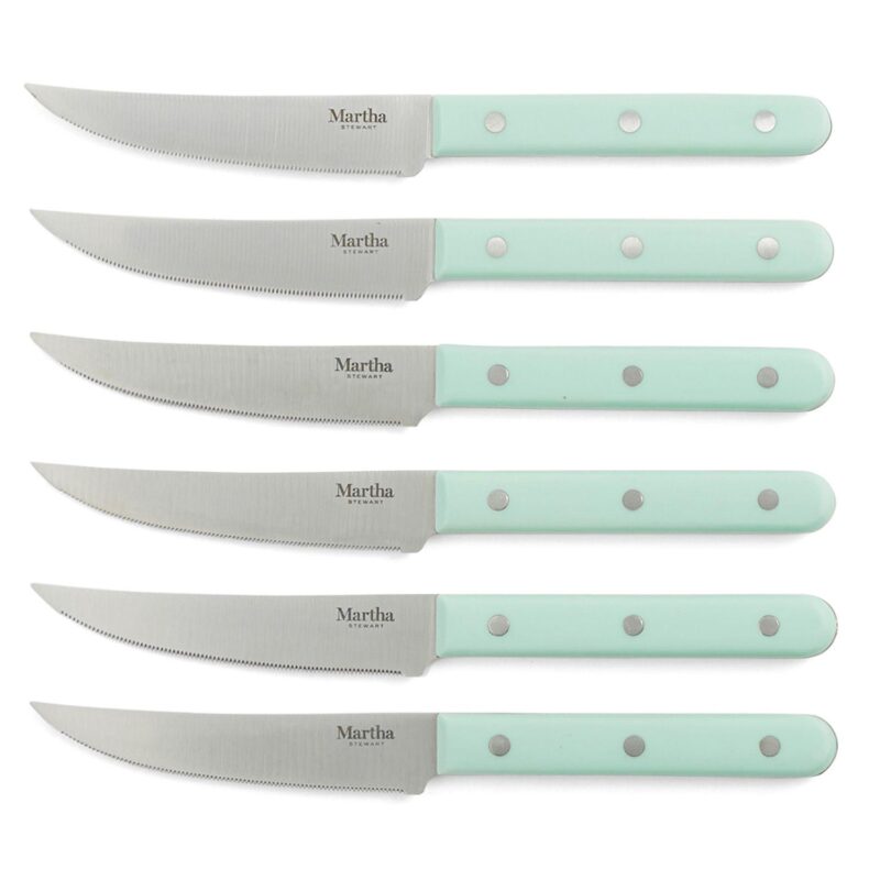 Martha Stewart Eastwalk 14-Piece Matte Knife Block Cutlery Set - Image 4