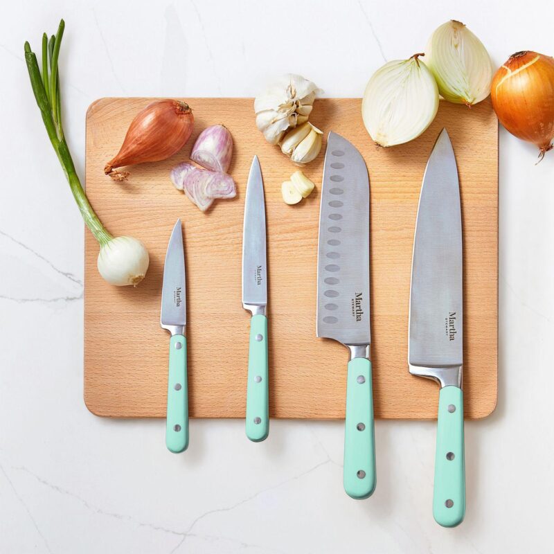 Martha Stewart Eastwalk 14-Piece Matte Knife Block Cutlery Set - Image 6