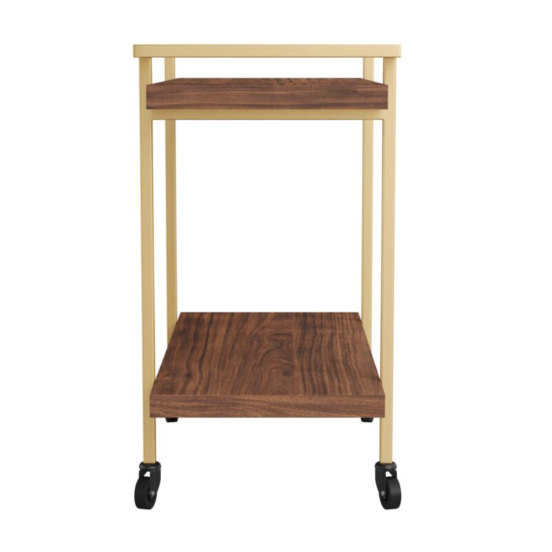 Martha Stewart Liam 2-Tier Mobile Office Storage and Printer Cart - Image 11