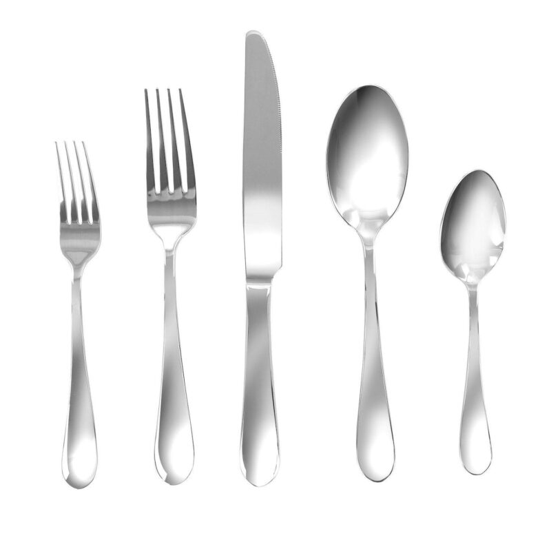 Martha Stewart Sutton 20 Piece Stainless Steel Flatware Set - Image 5