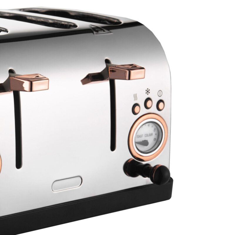 MegaChef 4-Slice Wide Slot Toaster - Image 3