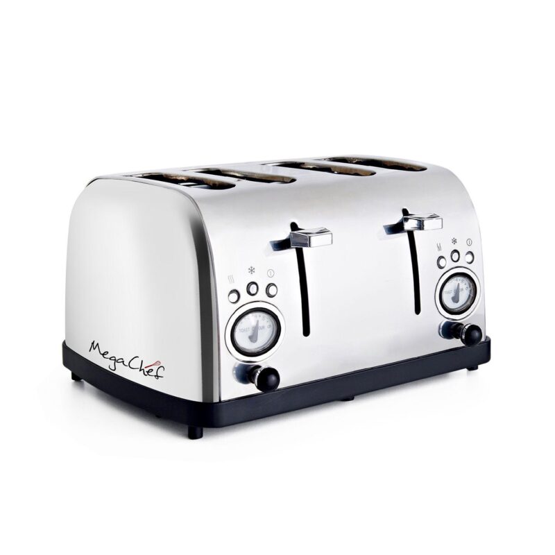 MegaChef 4-Slice Wide Slot Toaster - Image 4