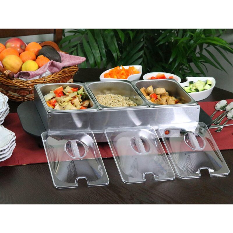 MegaChef Buffet Server and Food Warmer - Image 4