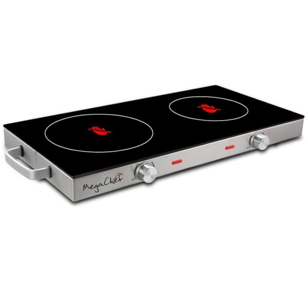 MegaChef Ceramic Infrared Double Cooktop